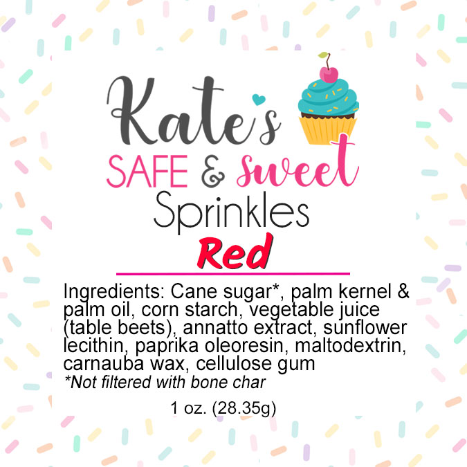 Kate's-Safe-and-Sweet---Red-Sprinkle-Label