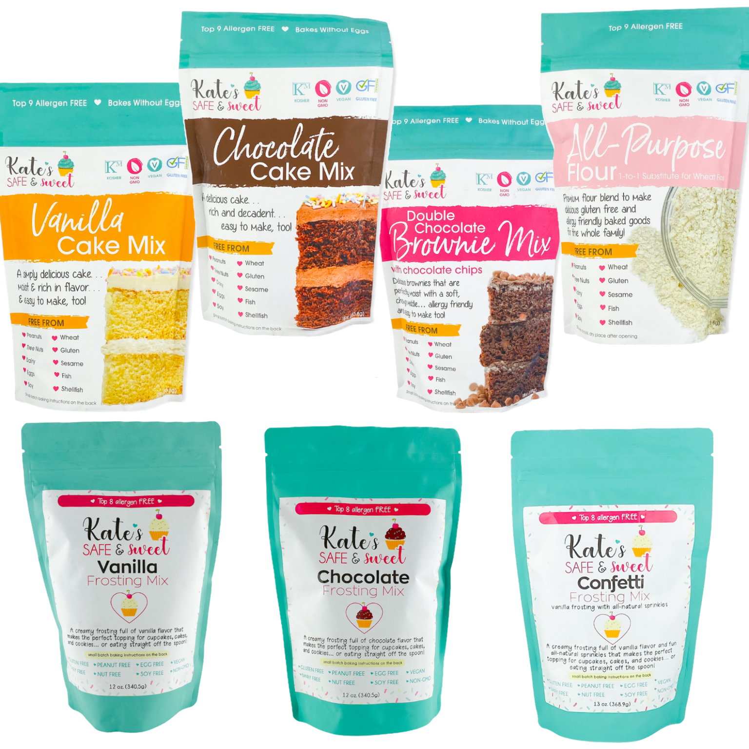 Kate's Safe & Sweet - All Mix Options