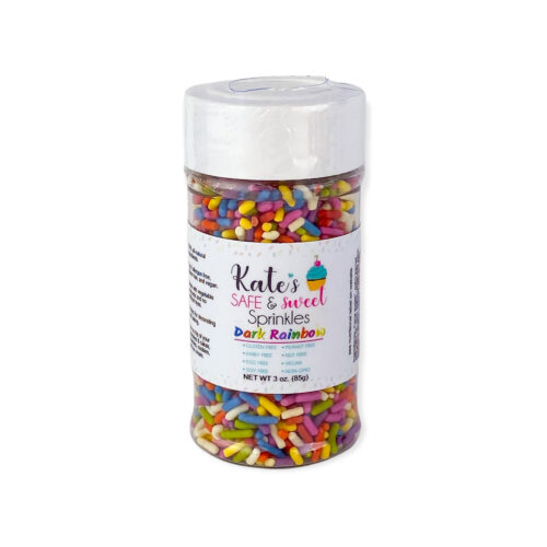 Kate's-Safe-&-Sweet---Dark-Rainbow-Sprinkles-3oz