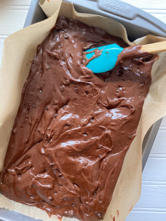 Kate's Safe and Sweet - Caramel Brownies -Pan