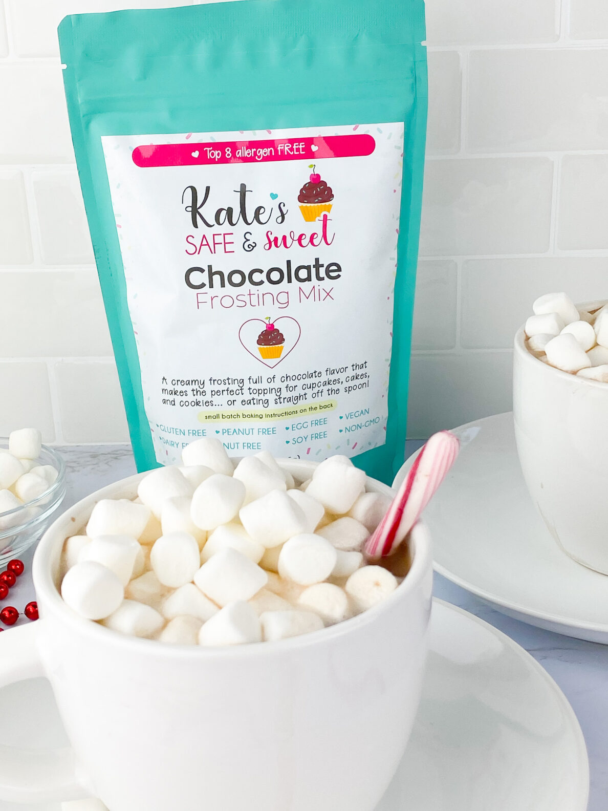 Kate's Safe and Sweet - Hot Cocoa - Mix Behind