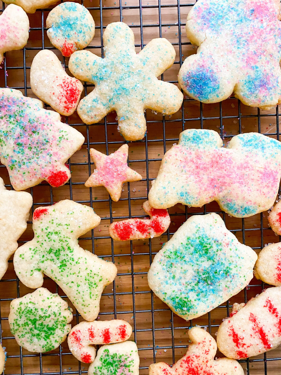 Kate's Safe and Sweet - Rolled Sugar Cookies Out of Oven
