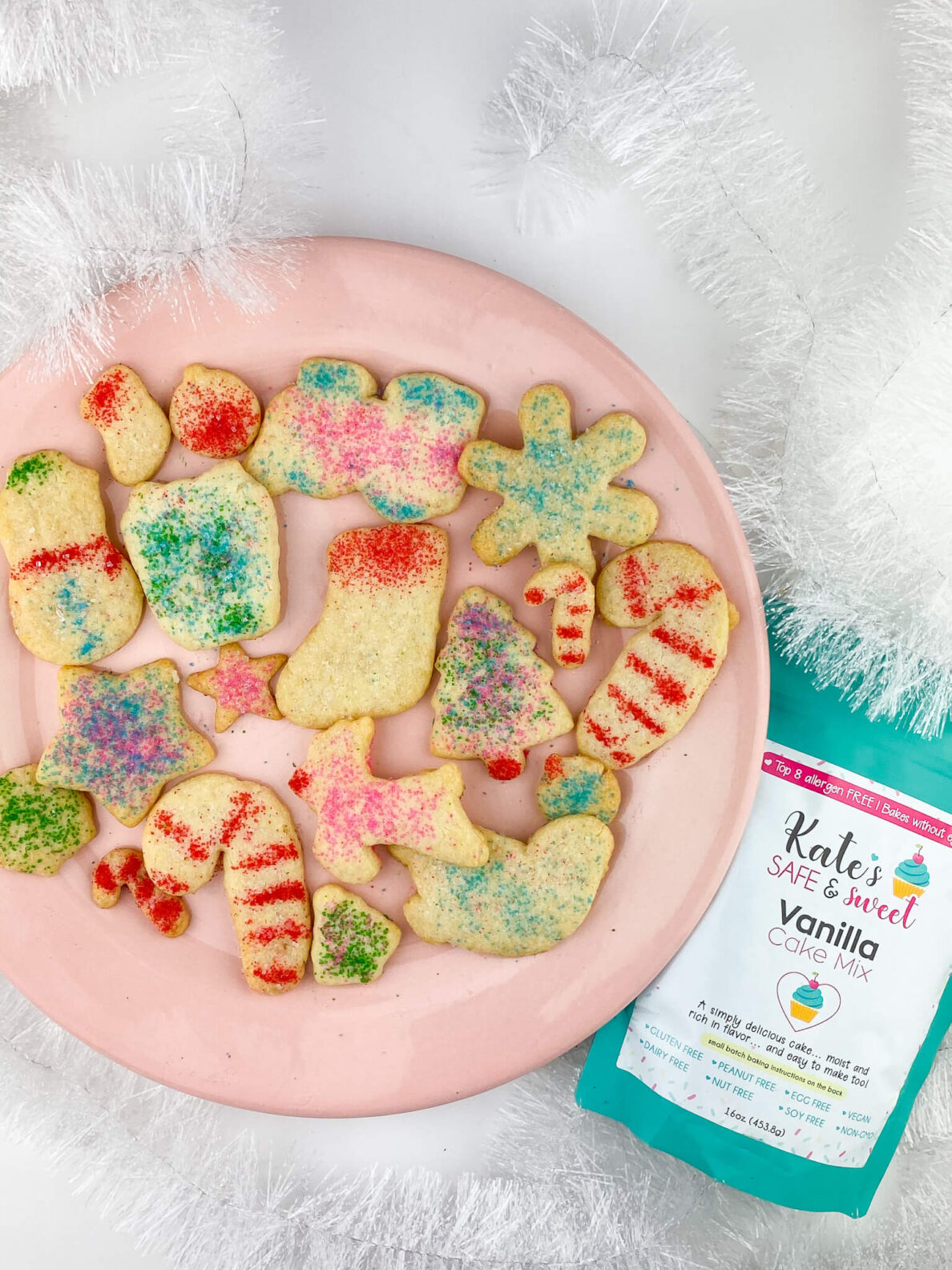 Kate's Safe and Sweet - Rolled Sugar Cookies for Christmas