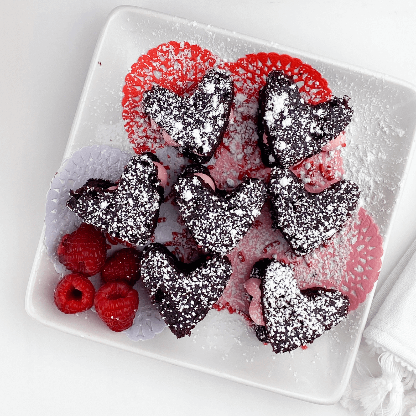 Kate's Safe and Sweet - Raspberry Brownies Minis-