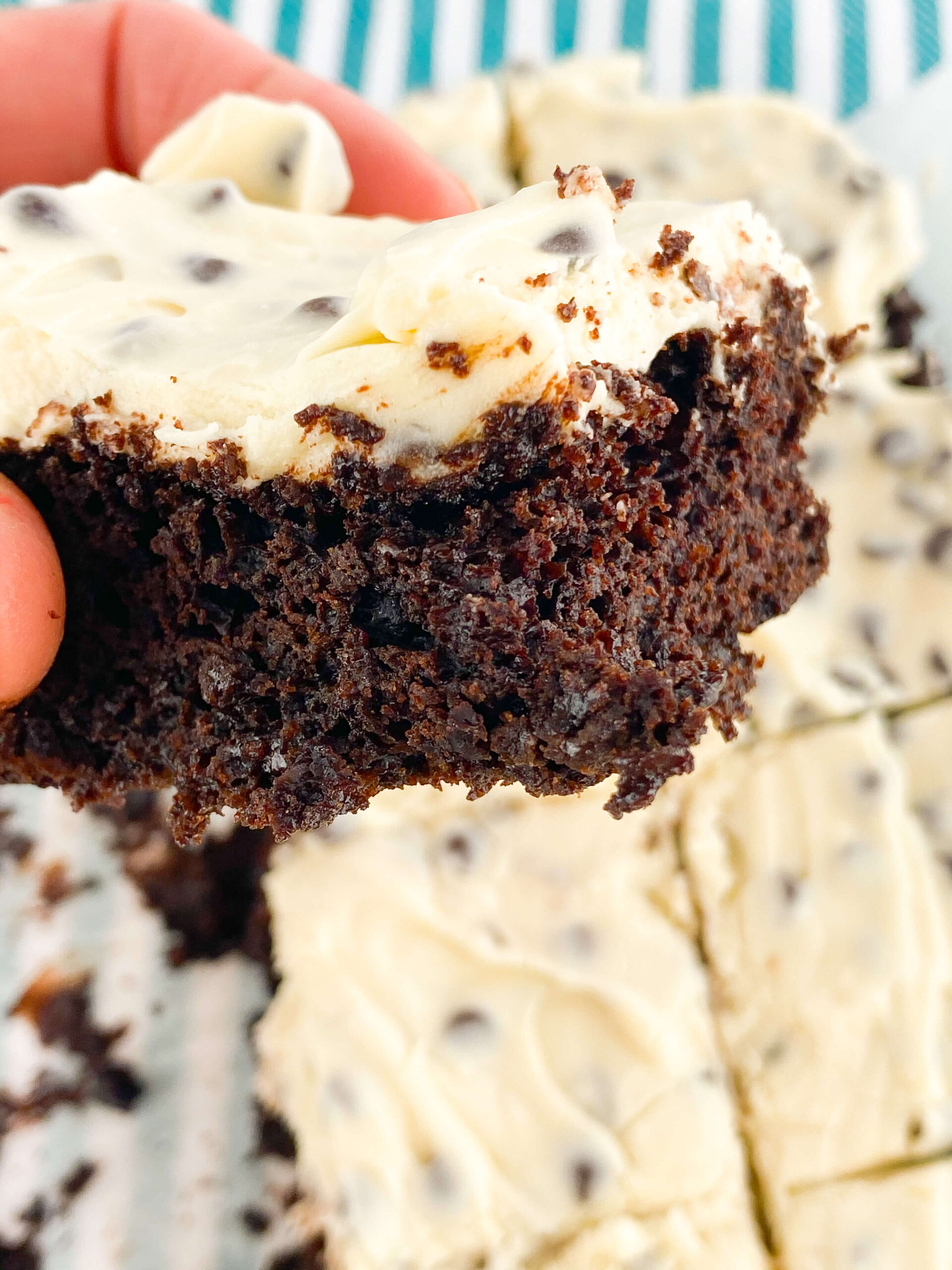 Kate's Safe & Sweet - Cookie Dough Brownies Bite