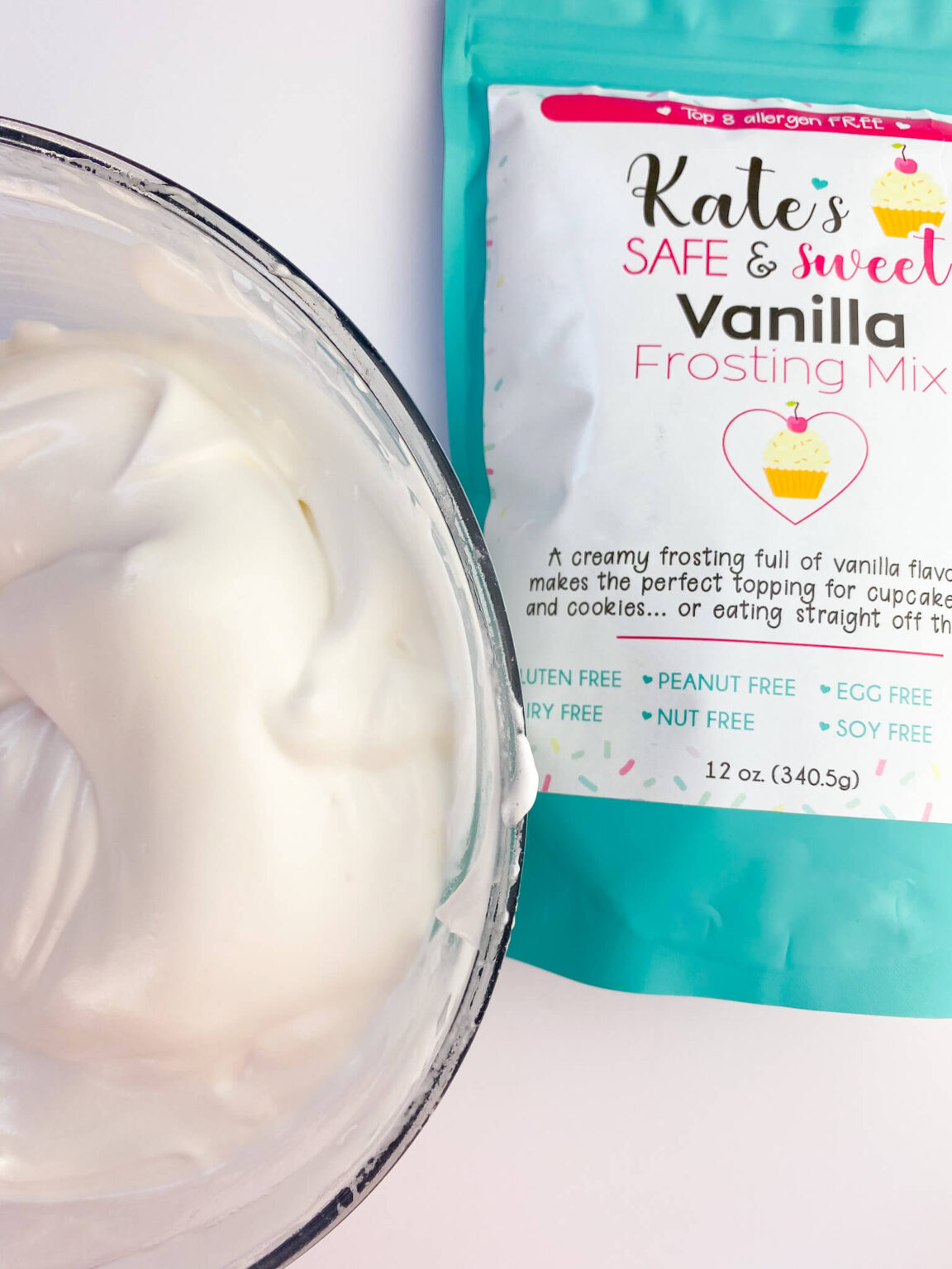 Aquafaba Whipped Cream Kate's Safe & Sweet