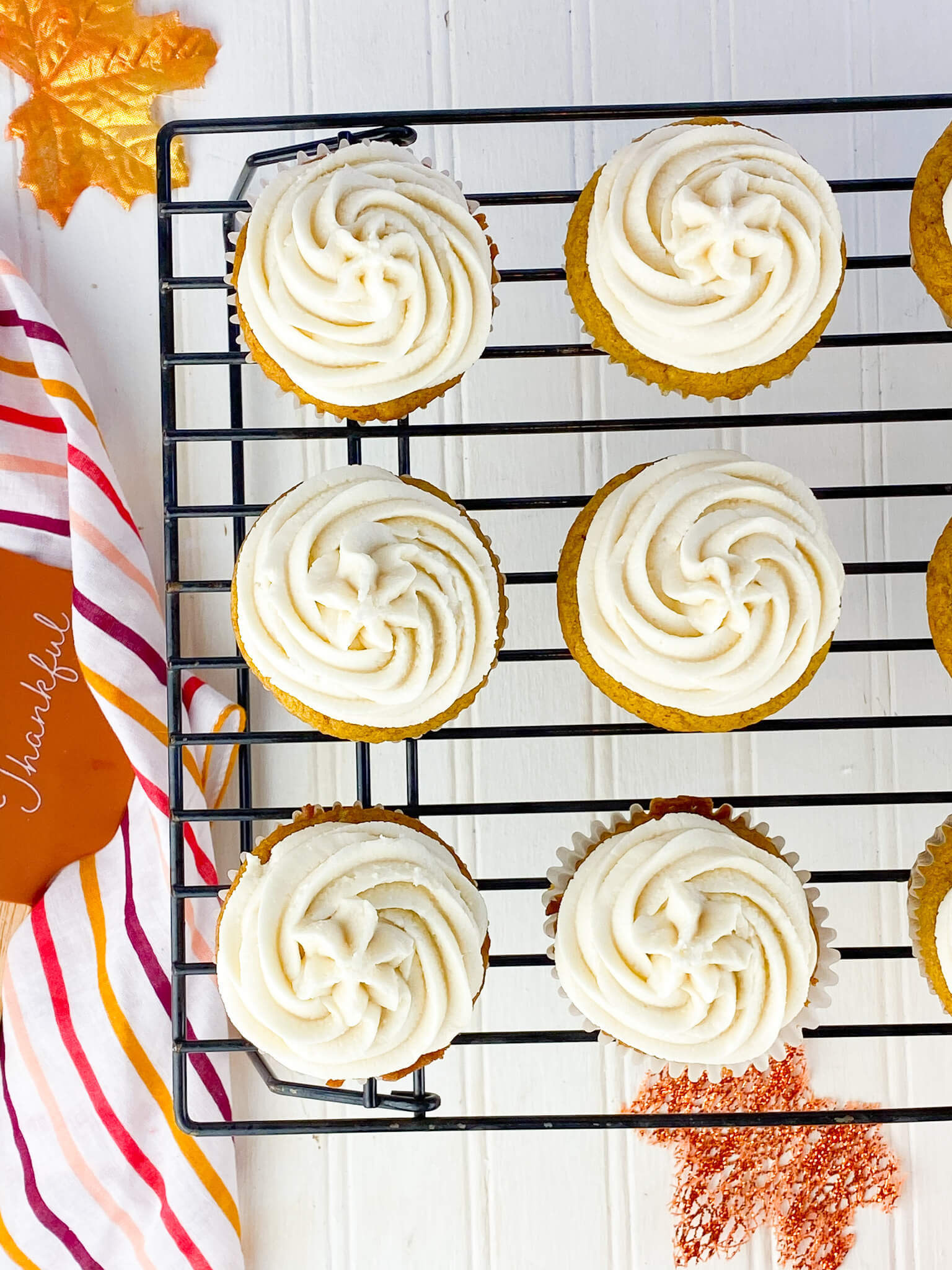 Kate's Safe & Sweet - Pumpkin Cupcakes for Fall